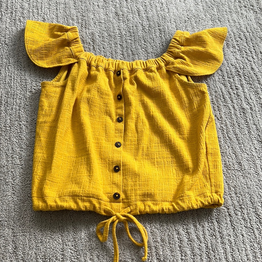 Madewell Flutter Sleeve top